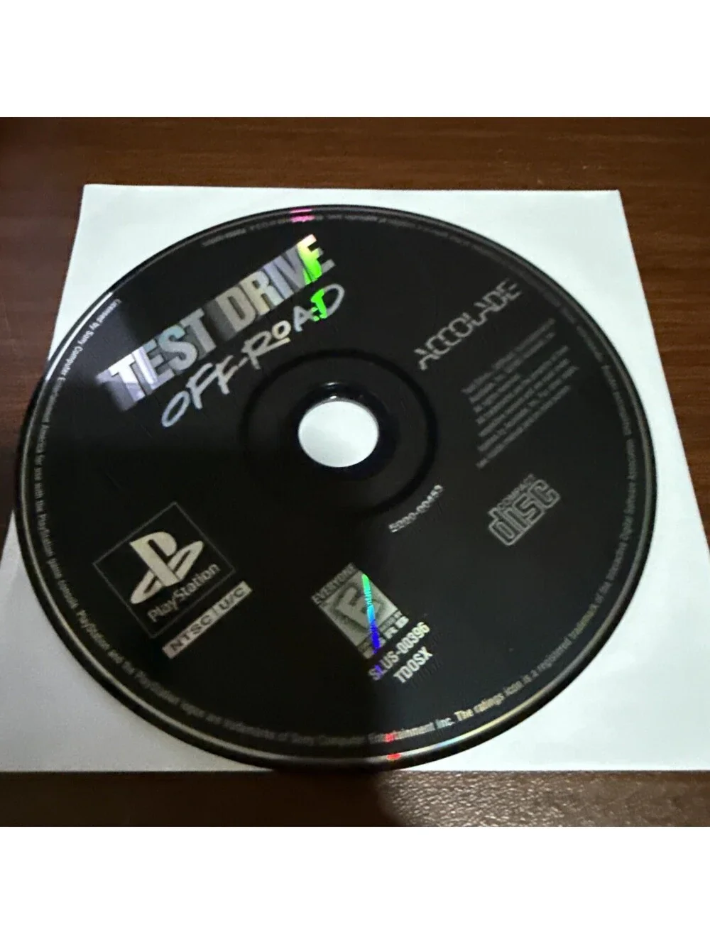 TEST DRIVE OFF-ROAD PS1 PlayStation 1 Disc ONLY
